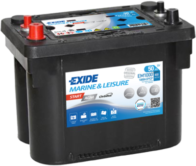 EM1000 EXIDE Стартерная аккумуляторная батарея