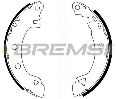 GF0418L BREMSI Комплект тормозных колодок