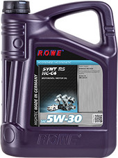 Моторное масло ROWE Hightec Synt RS SAE 5W-30 HC-C4 5л [20121-0050-03]