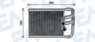45C28042 EACLIMA Теплообменник, отопление салона