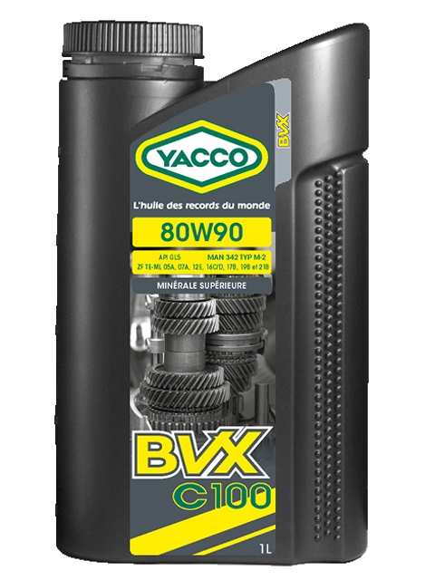 Трансмиссионные масла YACCO YACCO 80W90 BVX C 1001