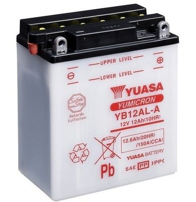 YB12ALA YUASA Стартерная аккумуляторная батарея