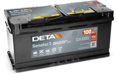 DA1000 DETA Стартерная аккумуляторная батарея