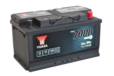 YBX7110 YUASA Стартерная аккумуляторная батарея