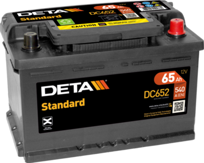 DC652 DETA Стартерная аккумуляторная батарея