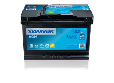 SK620 SONNAK Стартерная аккумуляторная батарея