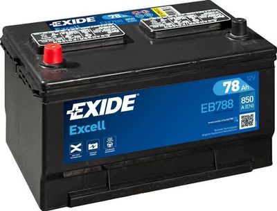 EB788 EXIDE Стартерная аккумуляторная батарея