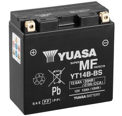 YT14BBS YUASA Стартерная аккумуляторная батарея