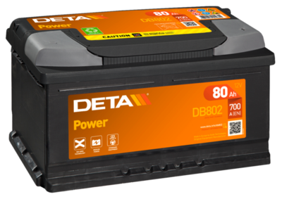DB802 DETA Стартерная аккумуляторная батарея