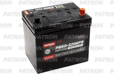PB60520EFB PATRON Стартерная аккумуляторная батарея