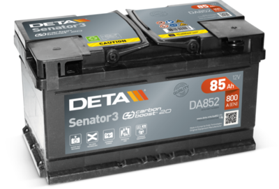DA852 DETA Стартерная аккумуляторная батарея