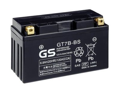 GSGT7BBS GS Стартерная аккумуляторная батарея