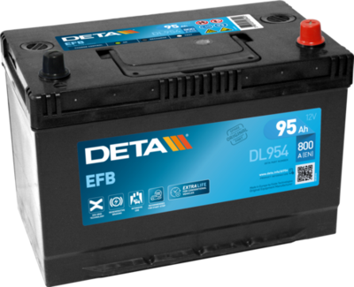 DL954 DETA Стартерная аккумуляторная батарея