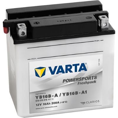 516015016A514 VARTA Стартерная аккумуляторная батарея