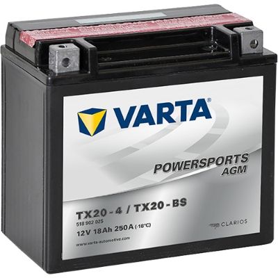 518902025I314 VARTA Стартерная аккумуляторная батарея