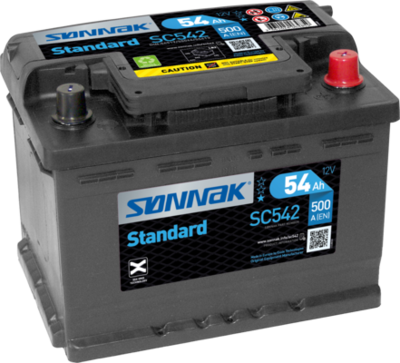 SC542 SONNAK Стартерная аккумуляторная батарея