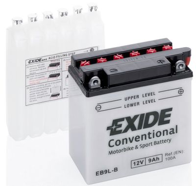 EB9LB EXIDE Стартерная аккумуляторная батарея