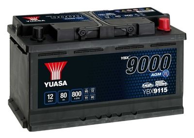 YBX9115 YUASA Стартерная аккумуляторная батарея