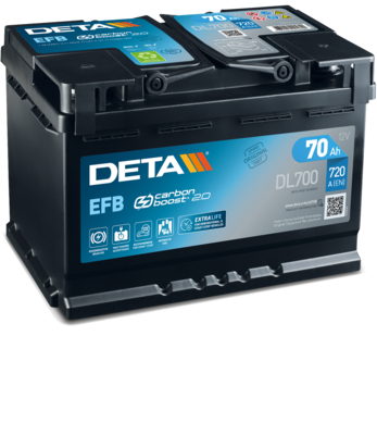 DL700 DETA Стартерная аккумуляторная батарея