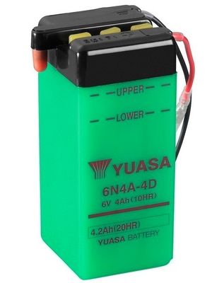 6N4A4D YUASA Стартерная аккумуляторная батарея