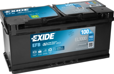 EL1000 EXIDE Стартерная аккумуляторная батарея