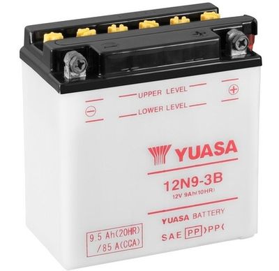 12N93B YUASA Стартерная аккумуляторная батарея
