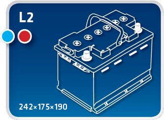 TME55 IPSA Стартерная аккумуляторная батарея