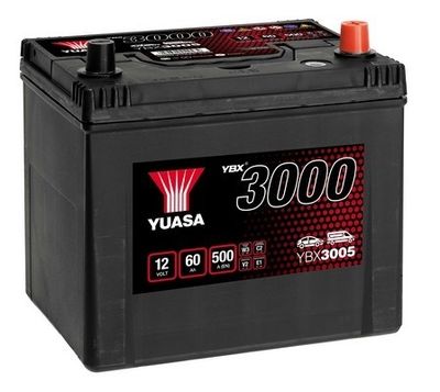YBX3005 YUASA Стартерная аккумуляторная батарея