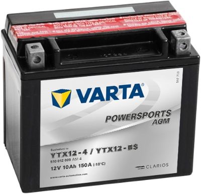 510012009A514 VARTA Стартерная аккумуляторная батарея