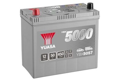 YBX5057 YUASA Стартерная аккумуляторная батарея