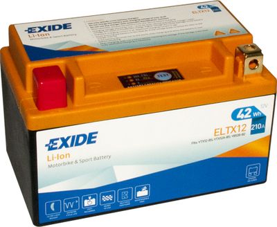 ELTX12 EXIDE Стартерная аккумуляторная батарея