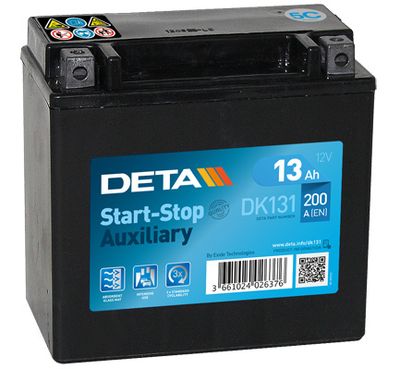 DK131 DETA Стартерная аккумуляторная батарея
