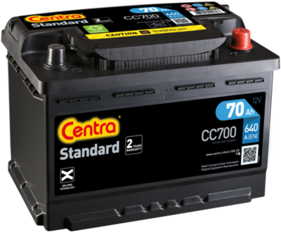 CC700 CENTRA Стартерная аккумуляторная батарея