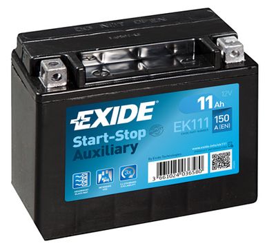 EK111 EXIDE Стартерная аккумуляторная батарея