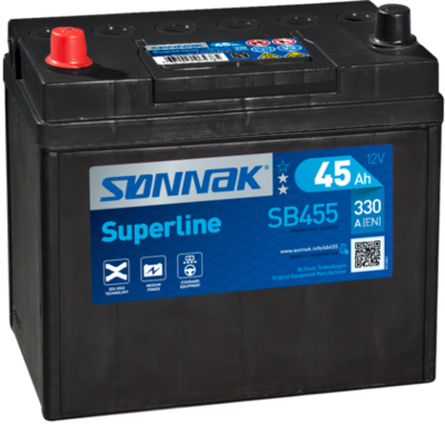 SB455 SONNAK Стартерная аккумуляторная батарея