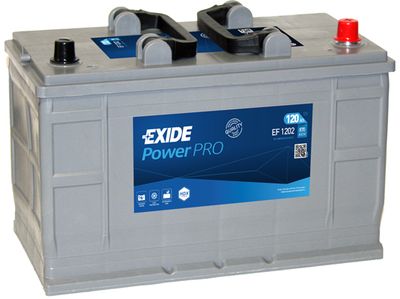 EF1202 EXIDE Стартерная аккумуляторная батарея