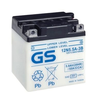 GS12N55A3B GS Стартерная аккумуляторная батарея
