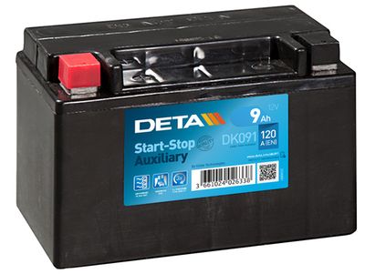 DK091 DETA Стартерная аккумуляторная батарея