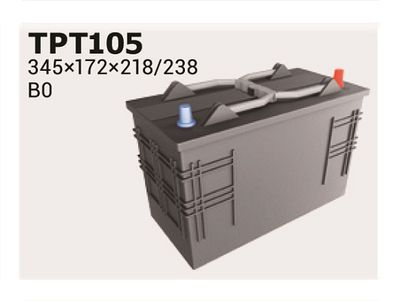 TPT105 IPSA Стартерная аккумуляторная батарея