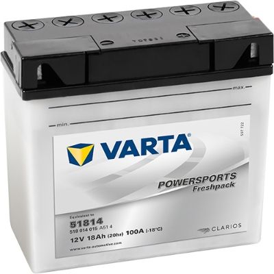 518014015A514 VARTA Стартерная аккумуляторная батарея