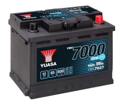 YBX7027 YUASA Стартерная аккумуляторная батарея