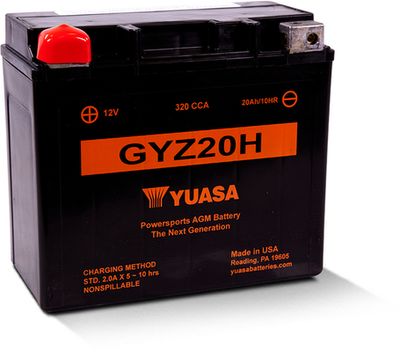 GYZ20H YUASA Стартерная аккумуляторная батарея
