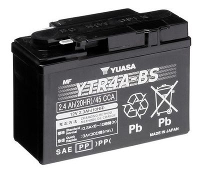 YTR4ABS YUASA Стартерная аккумуляторная батарея