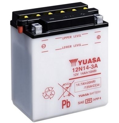 12N143A YUASA Стартерная аккумуляторная батарея