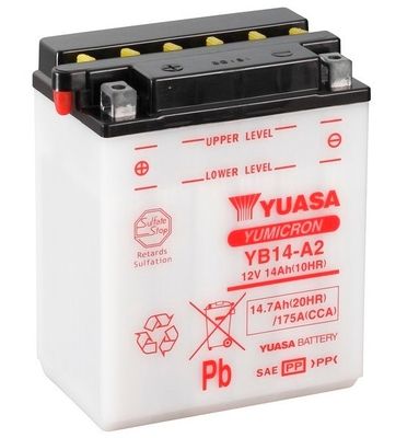 YB14A2 YUASA Стартерная аккумуляторная батарея