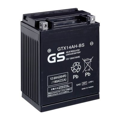 GSGTX14AHBS GS Стартерная аккумуляторная батарея