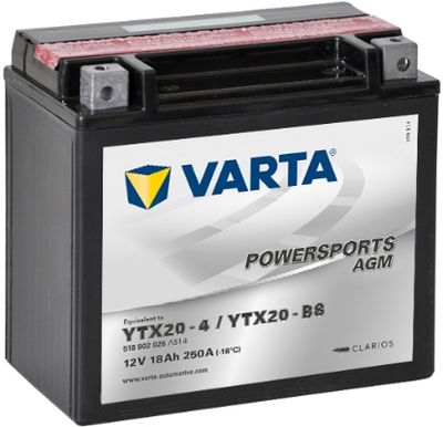 518902026A514 VARTA Стартерная аккумуляторная батарея