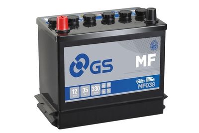 MF038 GS Стартерная аккумуляторная батарея