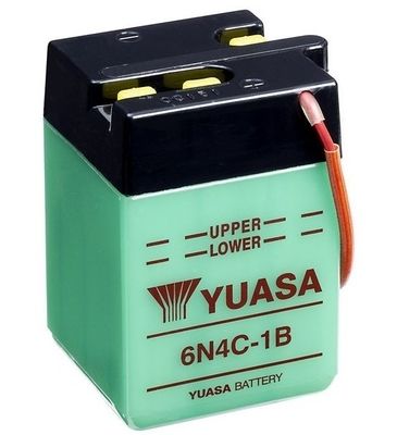 6N4C1B YUASA Стартерная аккумуляторная батарея