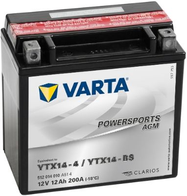 512014010A514 VARTA Стартерная аккумуляторная батарея